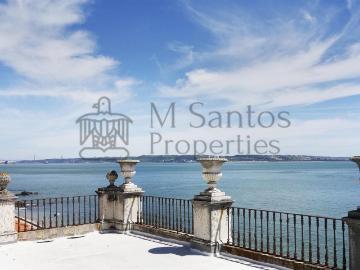 Palacio na 1º linha de Mar em Paço de Arcos 1616m² Oeiras E São Julião Da Barra