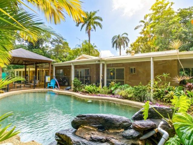 Palatial Sandstone Residence on Rainforest Acreage Mission Beach, Tropical NQ