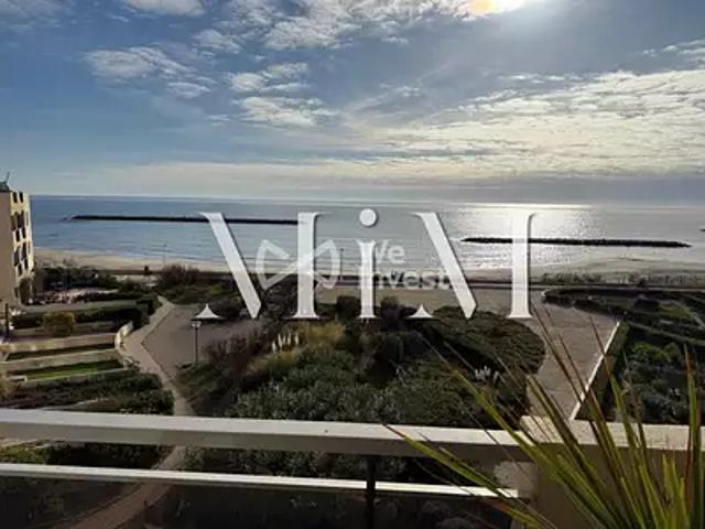 Palavas les Flots 34250 Achat / Vente appartement 1 pièce t1 au dernier étage