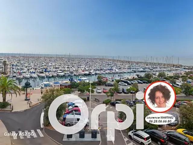 Palavas les Flots 34250 Achat / Vente appartement 2 pièces t2 au dernier étage