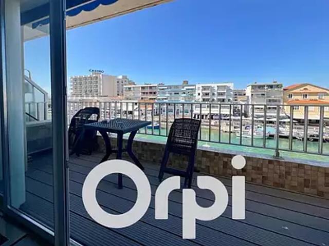 Palavas les Flots 34250 Achat / Vente appartement 2 pièces t2 terrasse