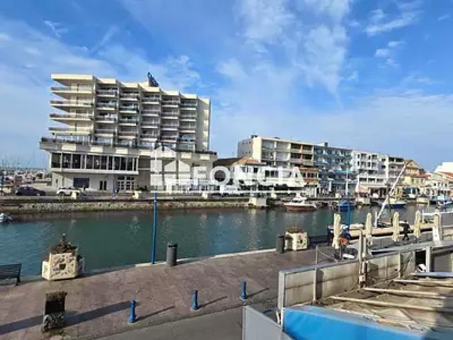 Palavas les Flots 34250 Achat / Vente appartement 2 pièces t2 au dernier étage