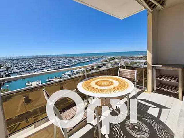 Palavas les Flots 34250 Achat / Vente appartement 2 pièces t2 balcon