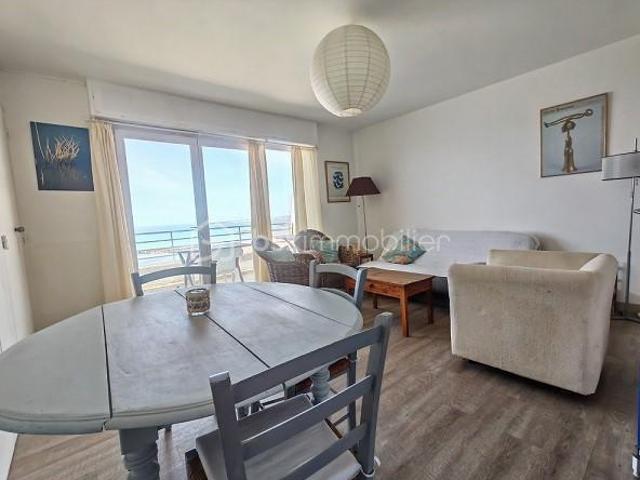 Palavas les Flots rive gauche Magnifique Appartement traversant vue mer avec terrasse, parking cave et accès privatif à la plage