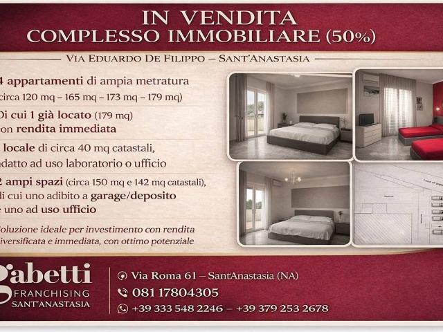 Palazzina commerciale in vendita a Sant'Anastasia