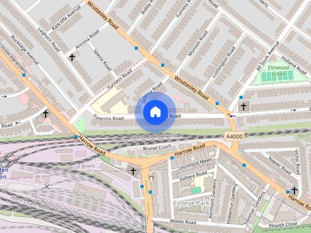 Palermo Road, NW10, Kensal Green, London, NW10
