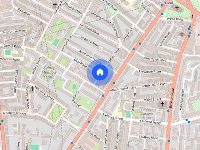 Palfrey Place, Oval