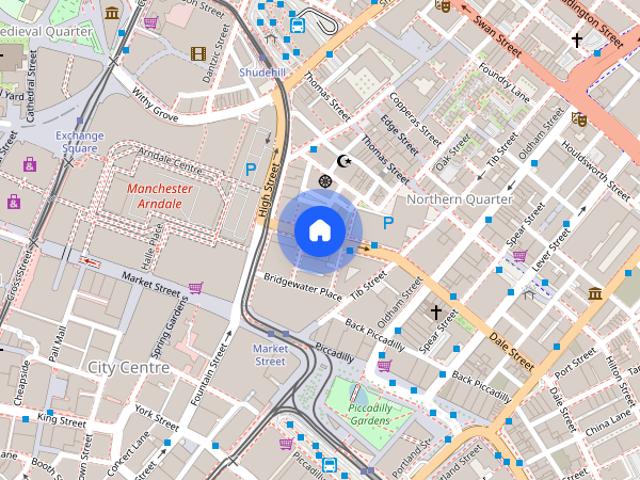 Pall Mall, 18 Church Street, Northern Quarter, Manchester, M4