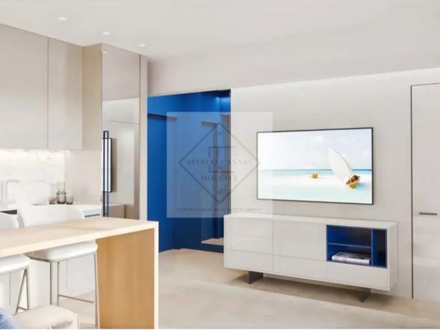 Palm Beach – Raffiné 2 pièces rénové, emplacement premium Croisette