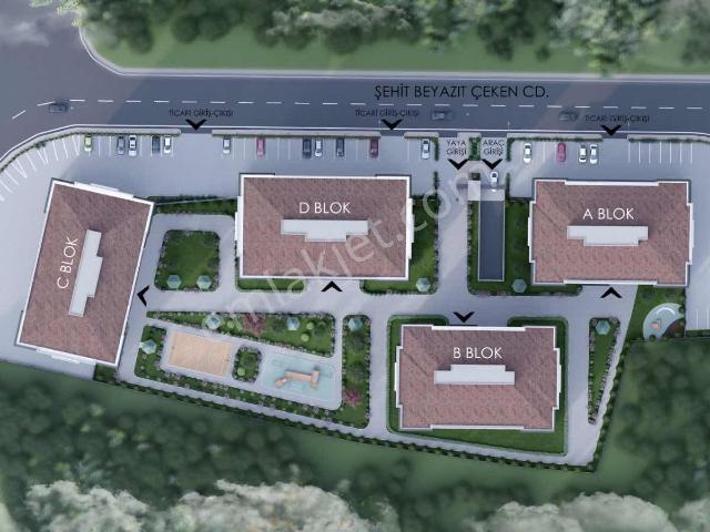 Palmiye Gayrimenkul'den Çaybaşı Evlerinde 3+1 Satılık Daire
