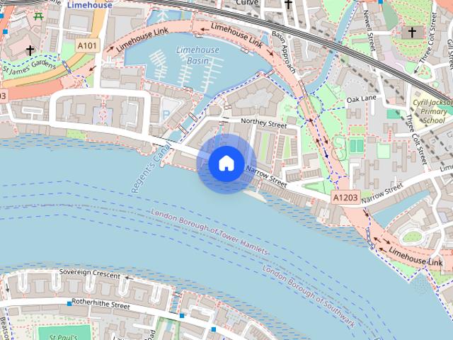 Papermill Wharf, 50 Narrow Street, E14