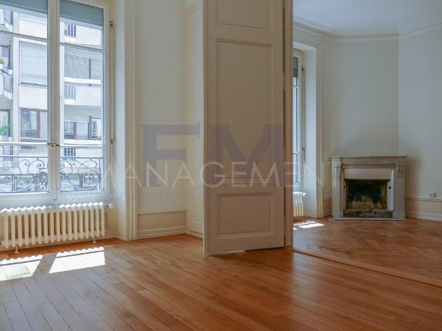 Pâquis, Rue Plantamour, 4 pièces au 1er, env. 69m2 FM Management