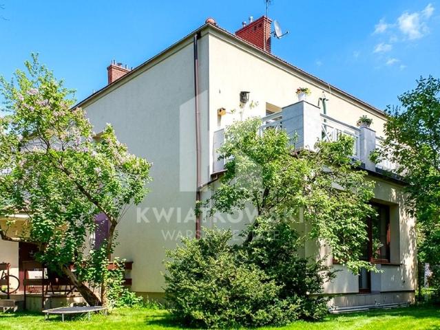 Parter przedwojennej willi z dużym ogrodem Sadyba Warszawa