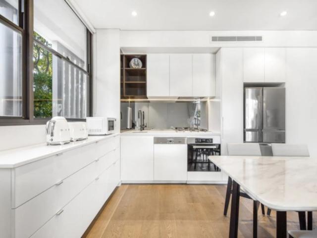 Partially furnished executive style apartment with city views