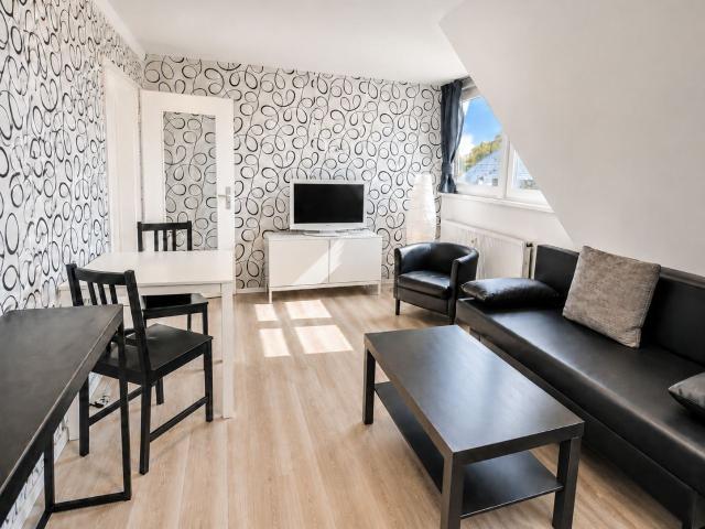 Partially furnished 2 room attic apartment in a quiet location in Essen Rüttenscheid, Essen Amsterdam Apartments for Rent