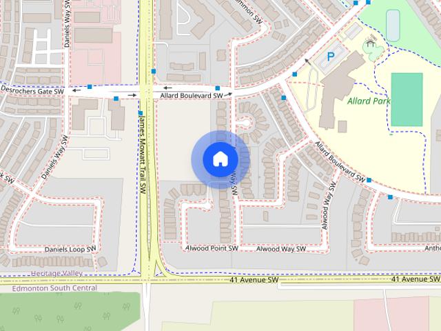 Partly furnished Cozy Duplex in Alwood Way, SW