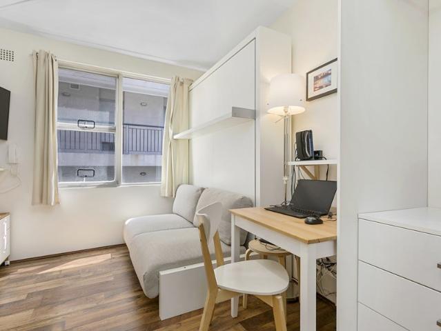 Partly furnished studio apartment