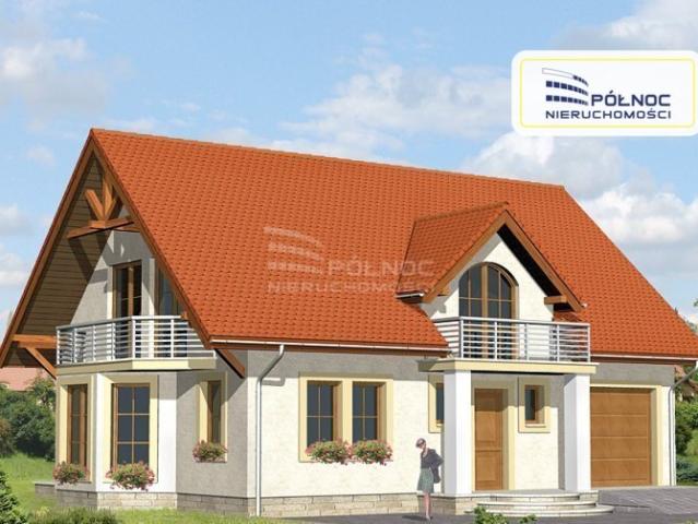 Działka z rozpoczętą budową domu LK511 w Parzycach