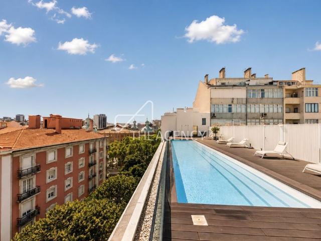 para alugar Apartamento de alto padrão de 146 m2, Avenidas Novas, Lisboa