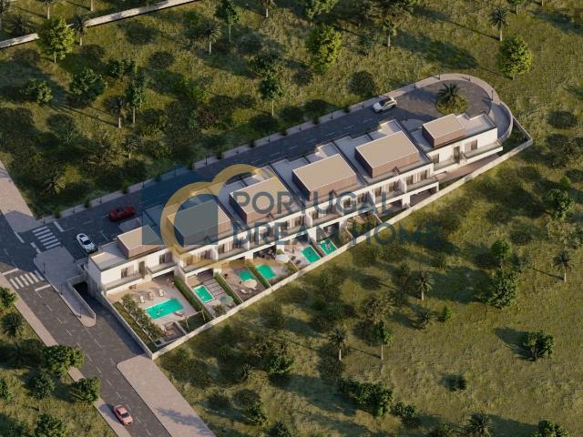 Para venda moradia contemporâneas V4, com piscina e acabamentos de luxo em Ferreiras, Albufeira