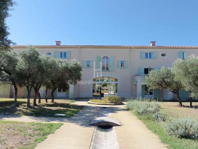 Paradou, dans résidence privée et sécurisée avec vue 35m² Paradou