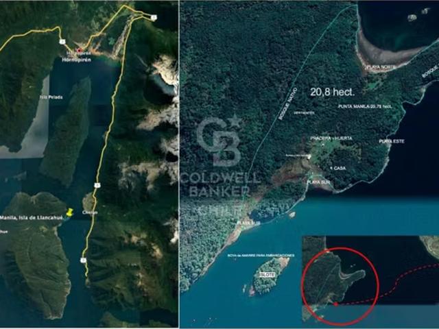 Paraíso en Isla Llancahue, Hualaihue Patagonia Chilena | 3 dormitorios por 15800.00 en Hualaihué