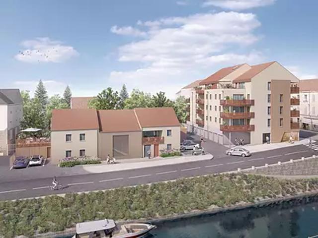 Paray le Monial 71600 Achat / Vente appartement 2 pièces t2 au dernier étage parking