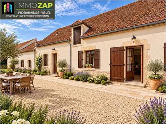 Paray sous Briailles 03500 Achat / Vente maison 6 pièces t6