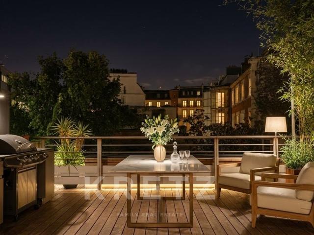 Parc Monceau, le charme haussmannien avec terrasse 85m² Paris 8ème