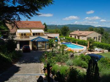 Parc National Des Cevennes Belle Villa 4 Chambres Avec Pisc. 220m² Chamborigaud