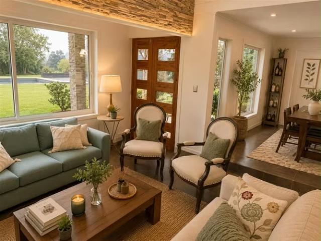 Parcela con casa de alto estándar en parral 1,5 ha | 4 dormitorios por 10390.00 en Parral
