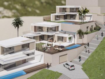 Parcela con Proyecto de Villas de Lujo en San Eugenio Alto –. 180m² Adeje