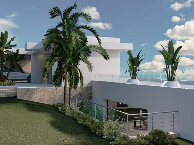 Parcela de 1.000 m&sup2 | Vivienda de 456 m&sup2 | 4 dormito. 456m² Calpe Calp