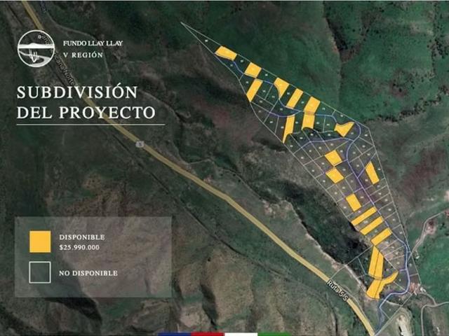 Parcela En Venta En Llaillay | 0 dormitorios por 29900. 00 en Llaillay