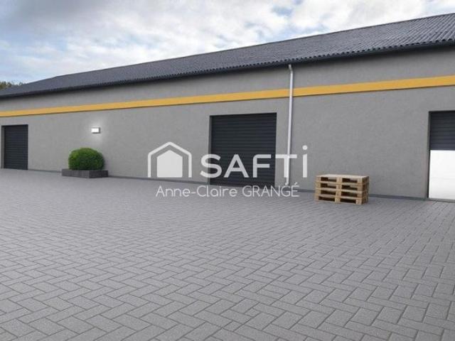 Parfait pour artisans,investisseurs ou aménagement en box de stockage