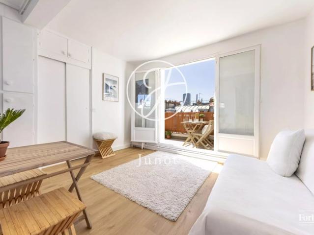Paris 5e VAL DE GRÂCE Studio 27,03m² Carrez Dernier étage Terrasses Vue panoramique