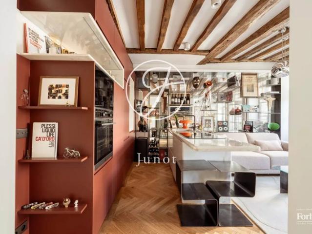 Paris 5e RUE DU POT DE FER Appartement à vendre 2 pièces 42,25m² Carrez 1 chambre