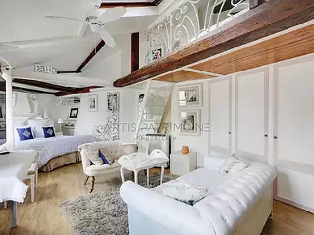 Paris 6ème 75006 Achat / Vente appartement 2 pièces t2 au dernier étage