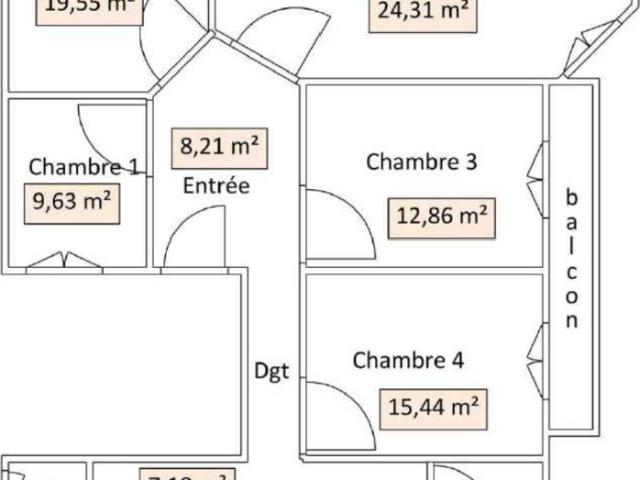 PARIS 75009 Appartement 118.73 m² 4 025€