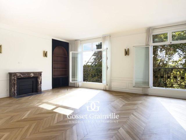 Paris 7ème | Appartement de réception 1ère ligne du Champ d