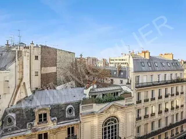 Paris 8ème 75008 Achat / Vente appartement 1 pièce t1 au dernier étage