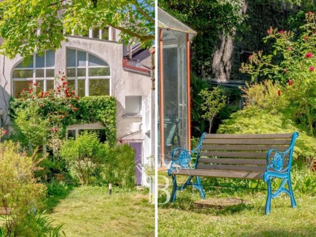 Paris 13e Saint Marcel Maison familiale avec terrasse sur jardin