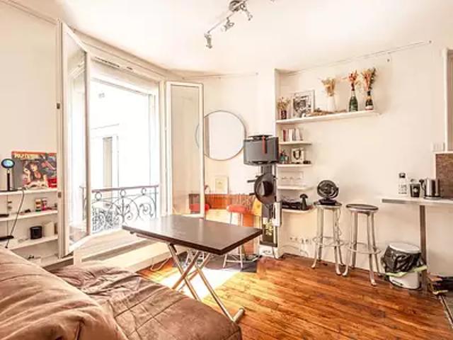 Paris 13ème 75013 Achat / Vente appartement 2 pièces t2 au dernier étage cave