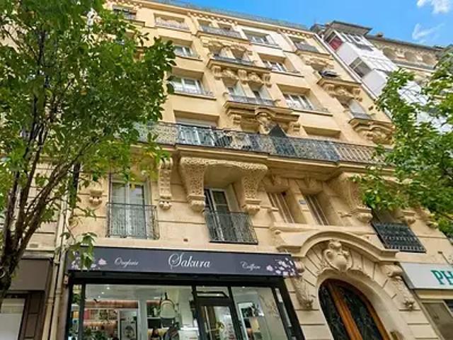 Paris 13ème 75013 Achat / Vente appartement 2 pièces t2 au dernier étage cave