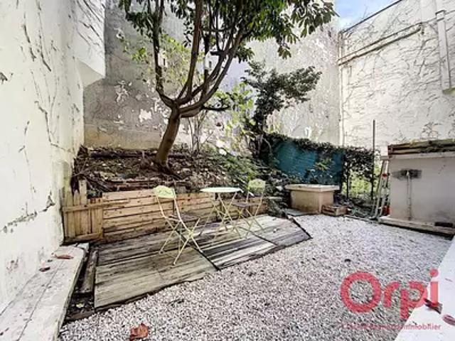 Paris 13ème 75013 Achat / Vente appartement 2 pièces t2 jardin terrasse