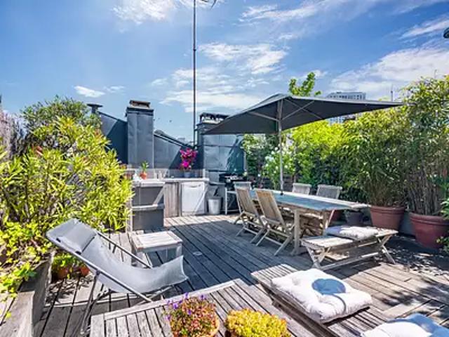 Paris 13ème 75013 Achat / Vente maison 7 pièces t7 terrasse cave