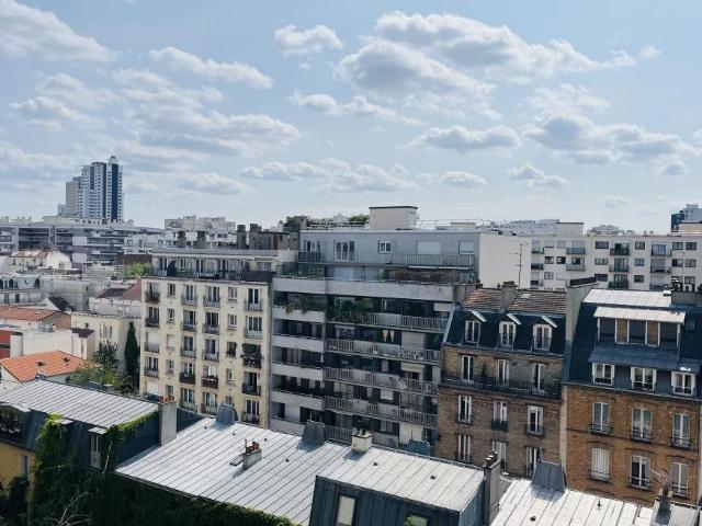 Paris 15 Georges Brassens / Brancion 2P dernier étage 42m² Paris 15ème