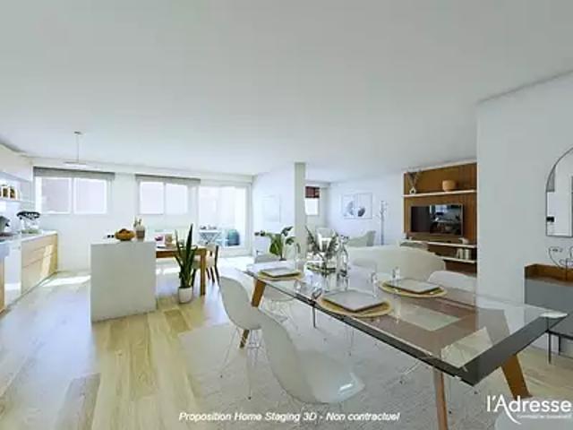 Paris 15ème 75015 Achat / Vente appartement 5 pièces t5 piscine cave