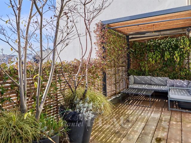 Paris 16 Village de Passy Terrasse 38m² Paris 16ème