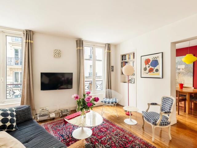 Paris 18e MONTMARTRE / HAUT LAMARCK Appartement 4 pièces 73,76m² Carrez 2 chambres